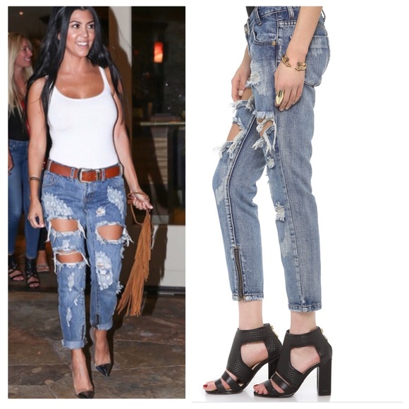 One Teaspoon Denim - One Teaspoon Trashed Freebirds distressed jeans